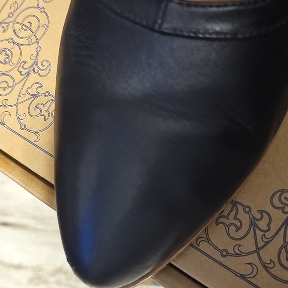 Leather American Duchess Gibson Girl Lace Keyhole Mary Jane 2.5 Edwardian Heel - Picture 14 of 17